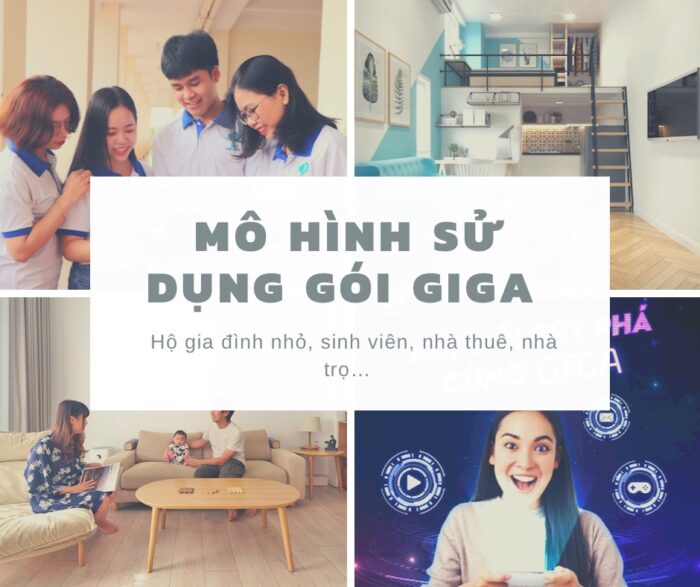 Gói Giga FPT phù hợp với đa số hộ gia đình ở Việt Nam.